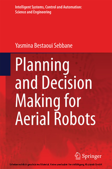 Planning and Decision Making for Aerial Robots main product photo