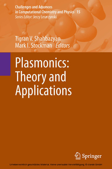 Plasmonics: Theory and Applications main product photo