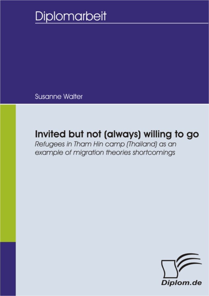 Invited but not (always) willing to go: Refugees in Tham Hin camp (Thailand) as an example of migration theories shortcomings main product photo
