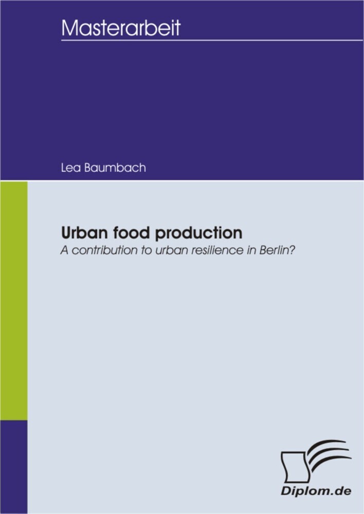 Urban food production: A contribution to urban resilience in Berlin? main product photo