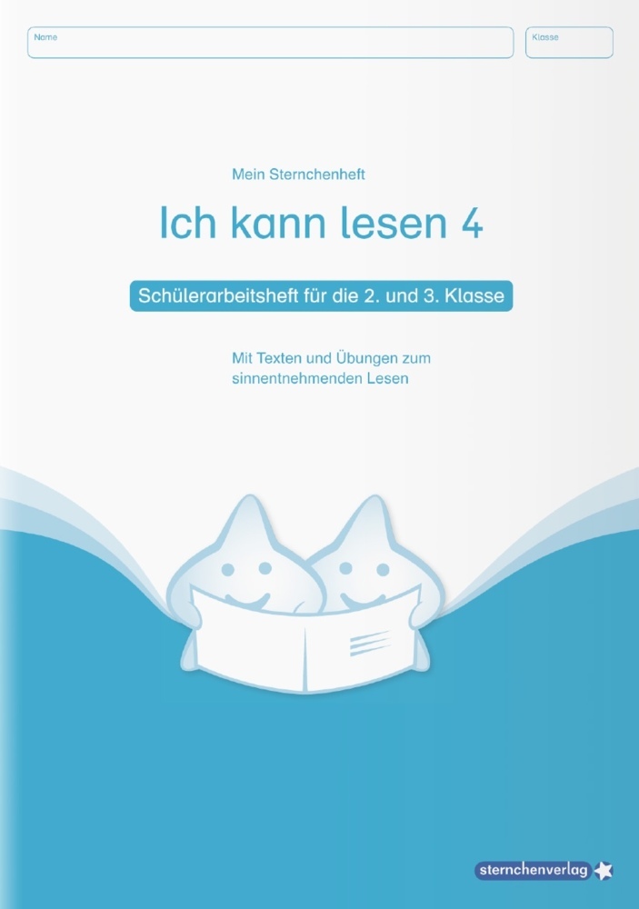 Ich kann lesen 4, Schüler-Arbeitsheft für die 2. und 3. Klasse main product photo