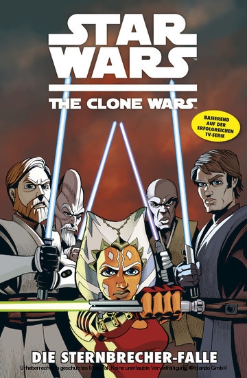 Star Wars: The Clone Wars (zur TV-Serie), Band 10 - Die Sternbrecher-Falle main product photo
