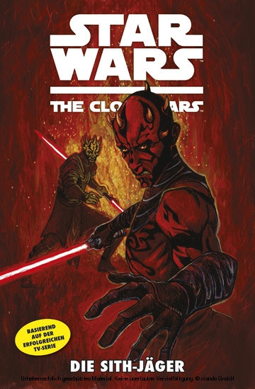 Star Wars: The Clone Wars (zur TV-Serie), Band 13 - Die Sith-Jäger main product photo