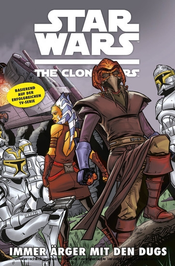 Star Wars: The Clone Wars (zur TV-Serie), Band 9 - Immer Ärger mit den Dugs main product photo