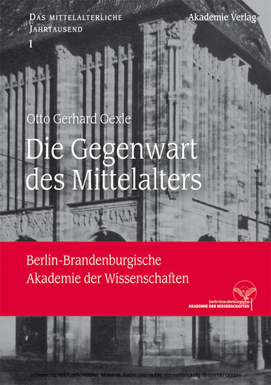 Die Gegenwart des Mittelalters main product photo