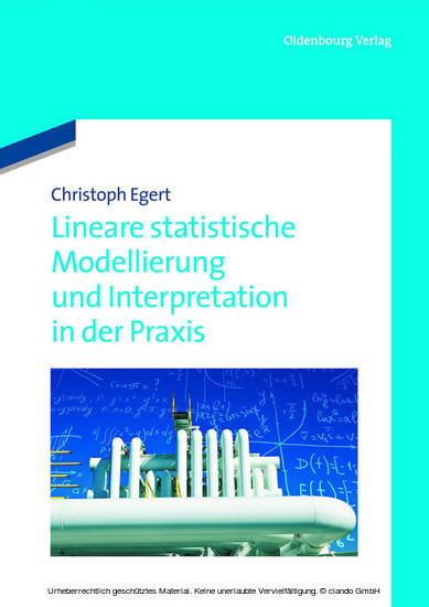Lineare statistische Modellierung und Interpretation in der Praxis main product photo