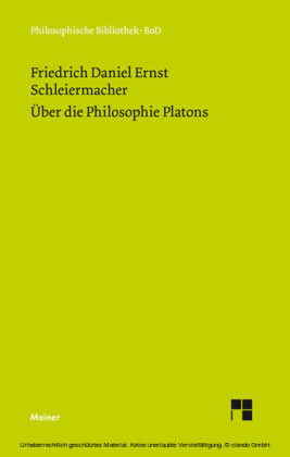 Über die Philosophie Platons