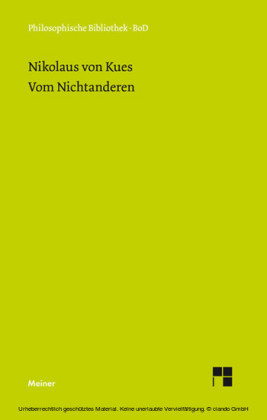 Vom Nichtanderen
