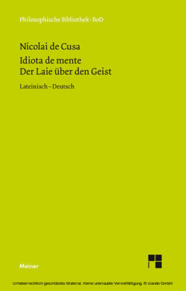 Idiota de mente. Der Laie über den Geist