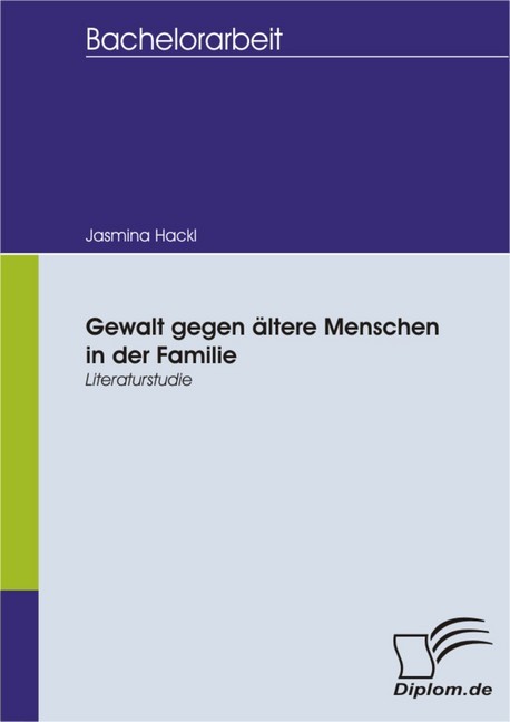 Gewalt gegen ältere Menschen in der Familie main product photo
