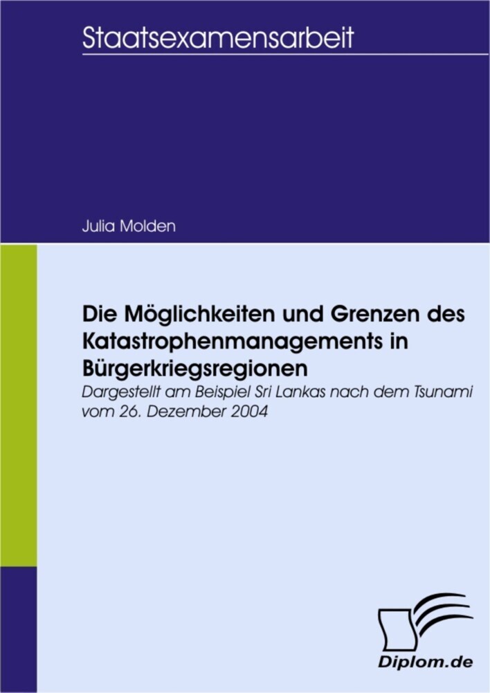 Die Möglichkeiten und Grenzen des Katastrophenmanagements in Bürgerkriegsregionen main product photo