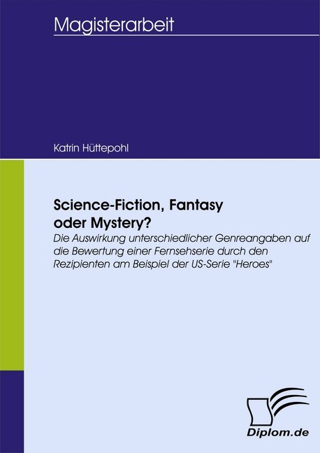 Science-Fiction, Fantasy oder Mystery? main product photo