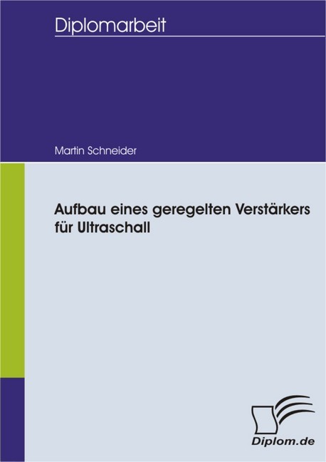 Aufbau eines geregelten Verstärkers für Ultraschall main product photo