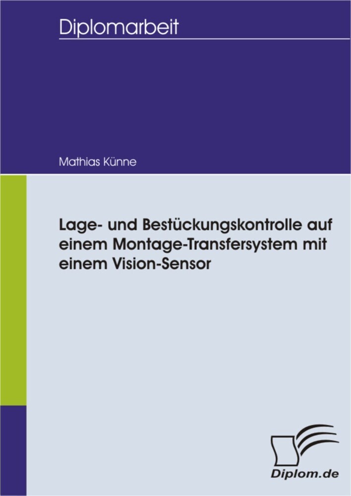 Lage- und Bestückungskontrolle auf einem Montage-Transfersystem mit einem Vision-Sensor main product photo