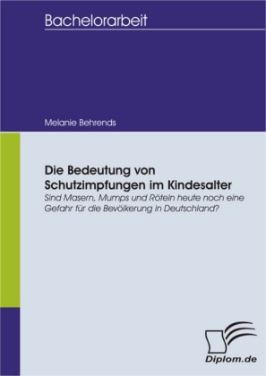 Die Bedeutung von Schutzimpfungen im Kindesalter. Sind Masern, Mumps und Röteln§heute noch eine Gefahr für die Bevölkerung in Deutschland?
