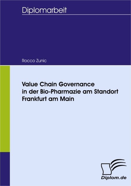 Value Chain Governance in der Bio-Pharmazie am Standort Frankfurt am Main main product photo