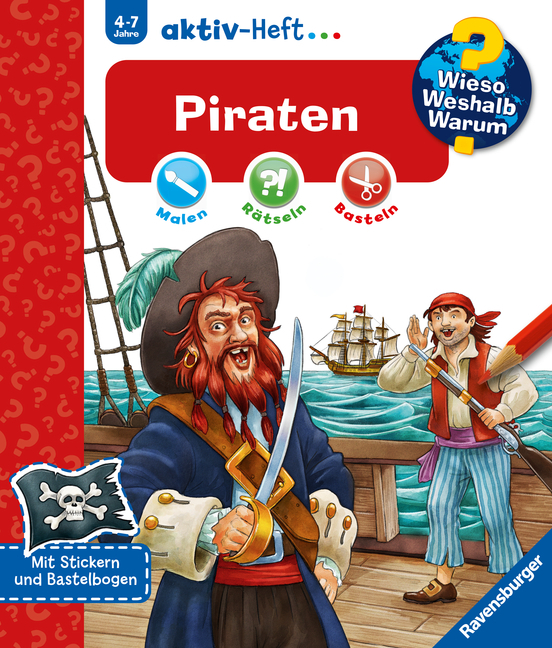 Wieso? Weshalb? Warum? aktiv-Heft - Piraten main product photo