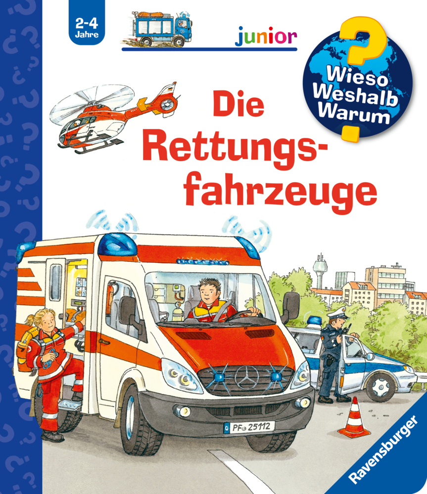 Wieso? Weshalb? Warum? junior, Band 23 - Die Rettungsfahrzeuge main product photo