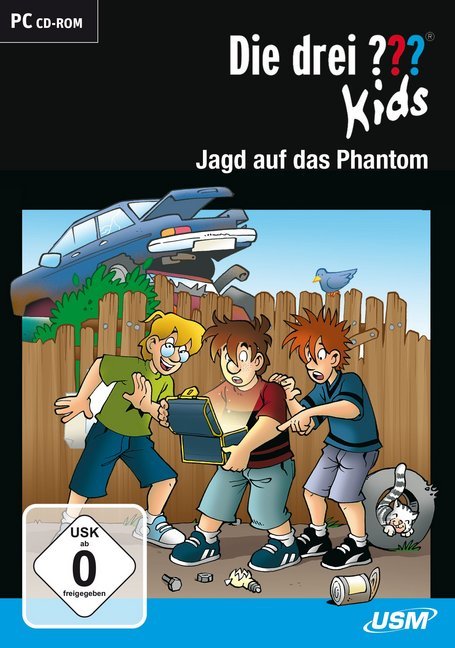 Die drei Fragezeichen Kids - Jagd auf das Phantom, CD-ROM main product photo