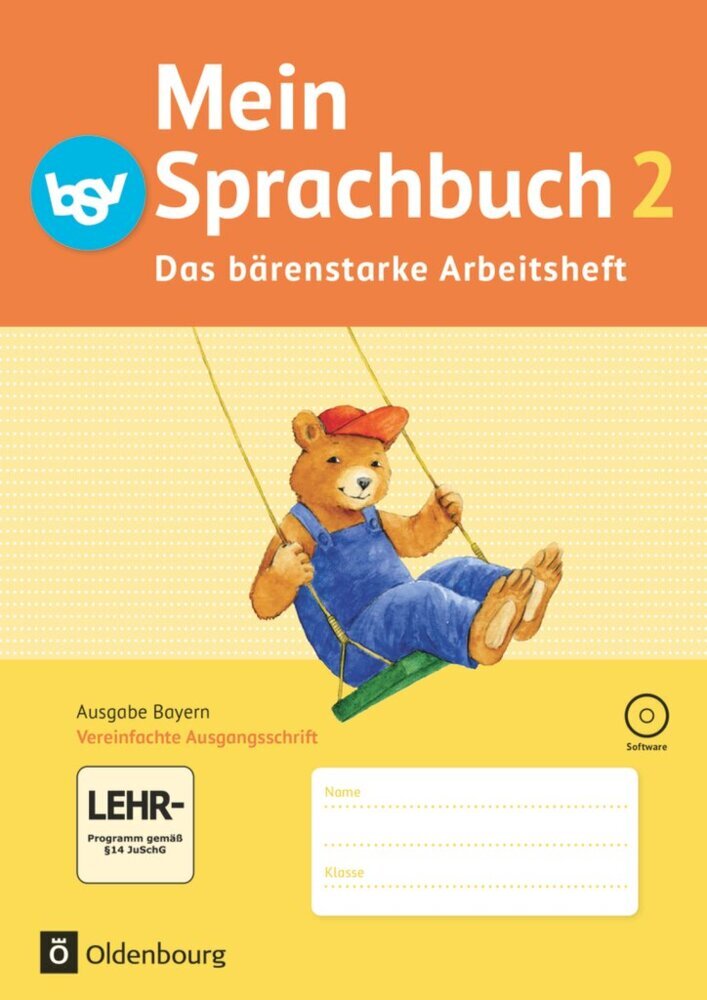 Mein Sprachbuch - Ausgabe Bayern - 2. Jahrgangsstufe main product photo