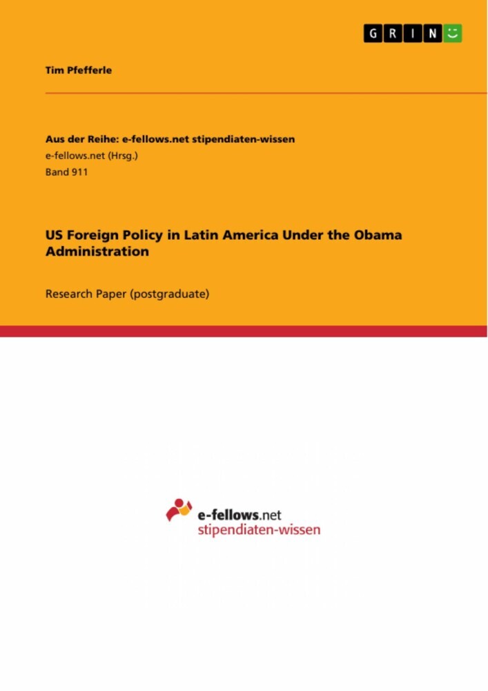 US Foreign Policy in Latin America Under the Obama Administration main product photo