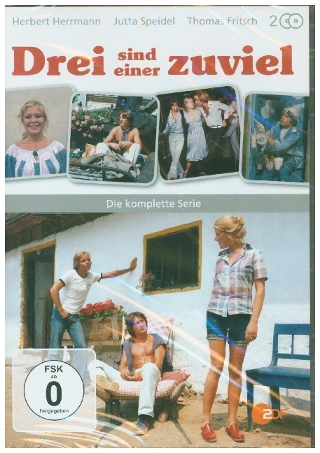 Drei sind einer zuviel - Die komplette Serie, 2 DVDs main product photo