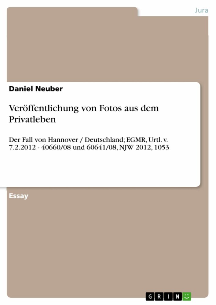 Veröffentlichung von Fotos aus dem Privatleben main product photo