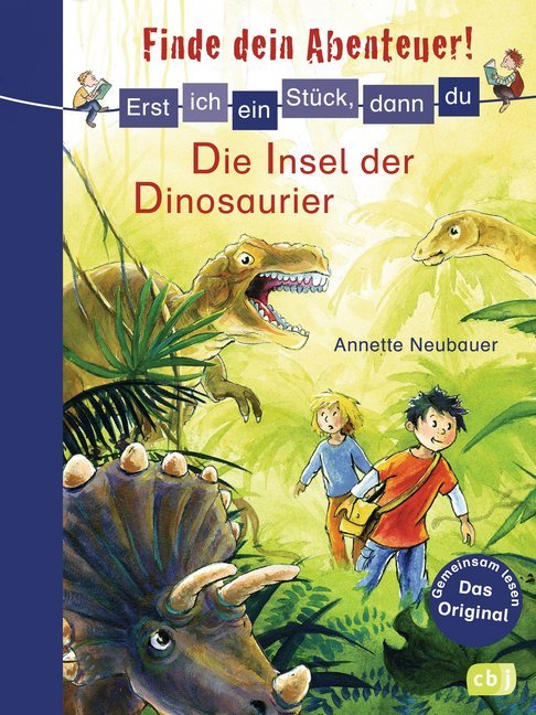 Erst ich ein Stück, dann du - Finde dein Abenteuer! Die Insel der Dinosaurier main product photo