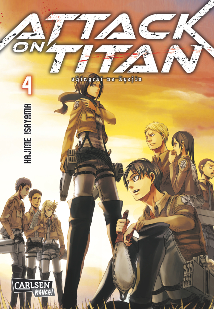 Attack on Titan. Bd.4 main product photo