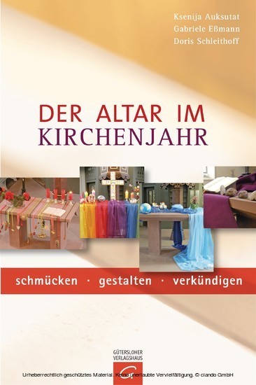 Der Altar im Kirchenjahr main product photo