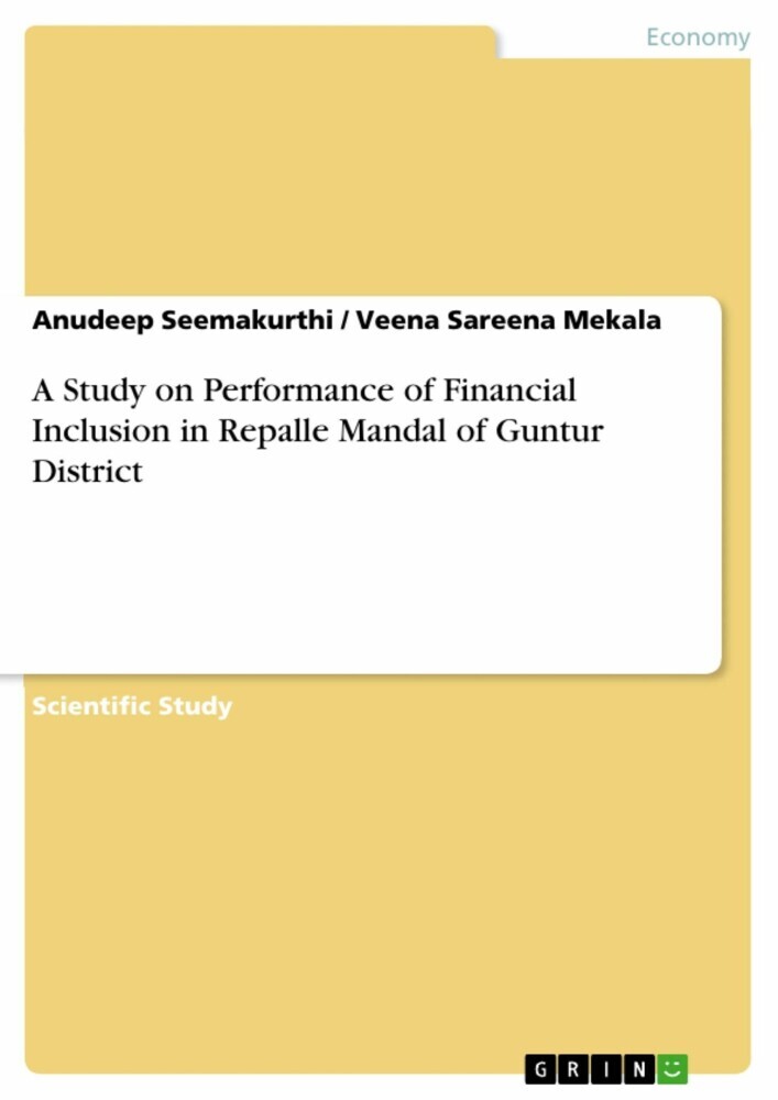 A Study on Performance of Financial Inclusion in Repalle Mandal of Guntur District main product photo