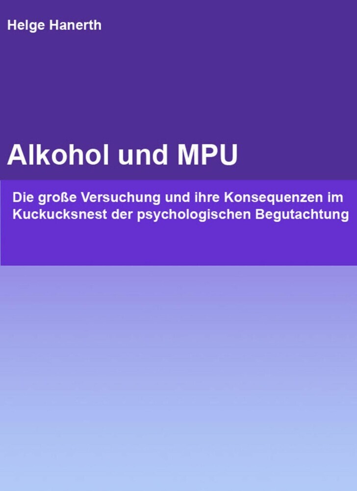 Alkohol und MPU main product photo