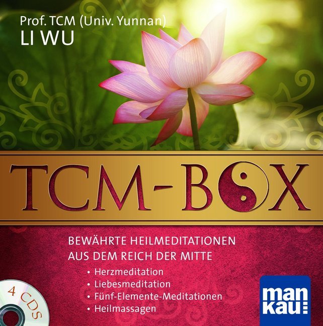 TCM-Box: Bewährte Heilmeditationen aus dem Reich der Mitte, 4 Audio-CDs main product photo