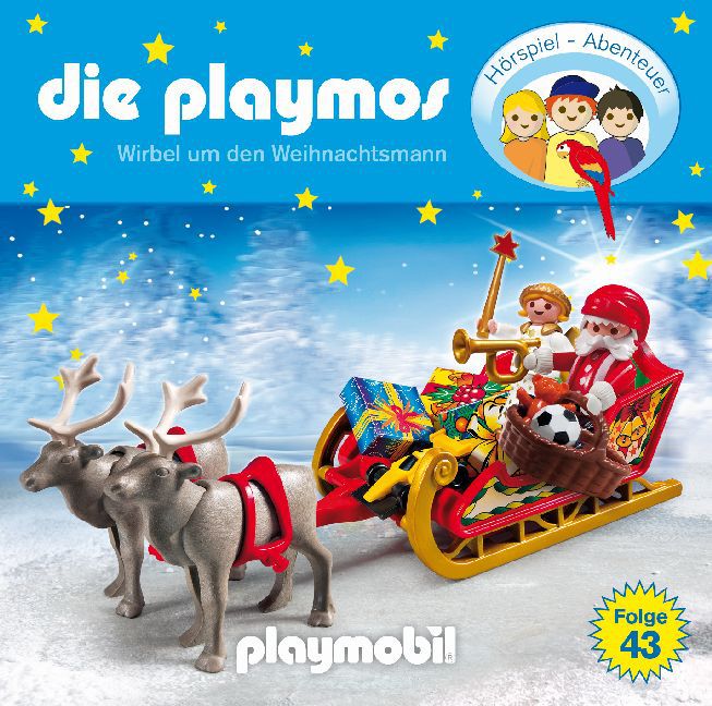 Die Playmos - Wirbel um den Weihnachtsmann, 1 Audio-CD main product photo