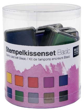 Stempelkissen-Set "Regenbogen" Basic