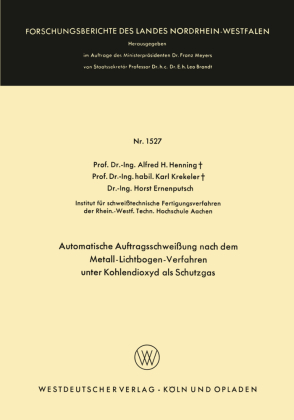 Automatische Auftragsschweißung nach dem Metall-Lichtbogen-Ve...