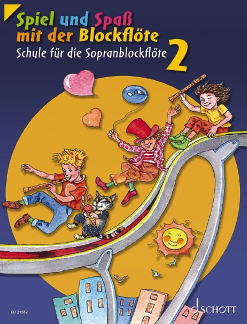 Spiel und Spaß mit der Blockflöte, Sopran-Blockflöte. Bd.2 main product photo