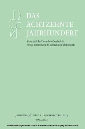 Das achtzehnte Jahrhundert 38/1