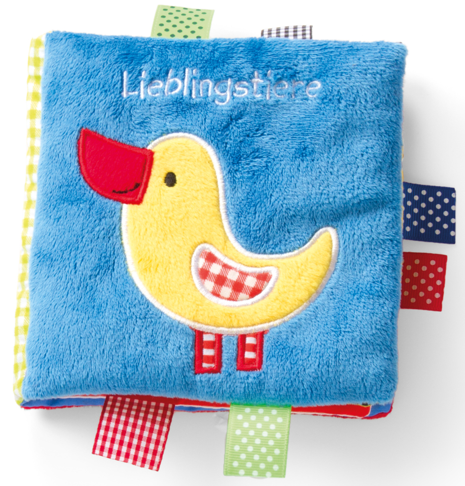 Mein Kuschel-Fühlbuch - Lieblingstiere, Stoffbilderbuch main product photo