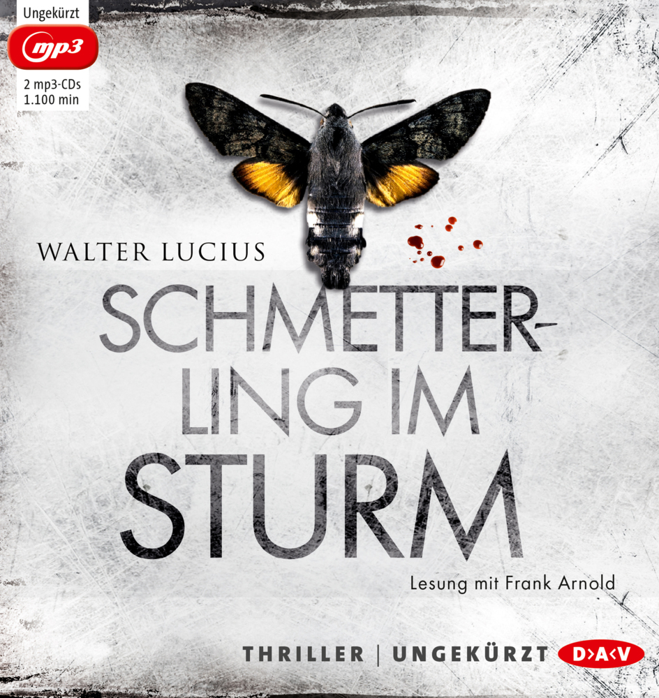 Schmetterling im Sturm, 2 Audio-CD, 2 MP3 main product photo