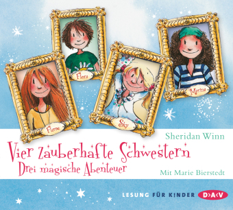 Vier zauberhafte Schwestern - Drei magische Abenteuer, 6 Audio-CD