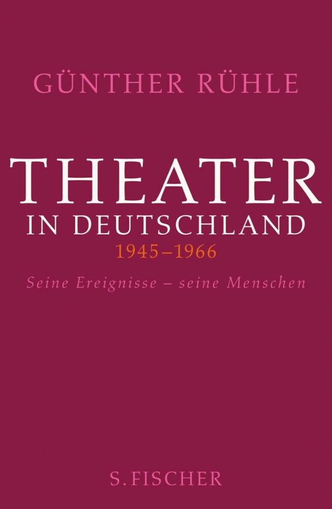 Theater in Deutschland 1946-1966 main product photo