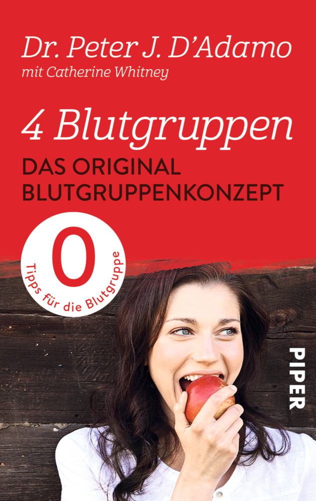4 Blutgruppen - Das Original-Blutgruppenkonzept main product photo