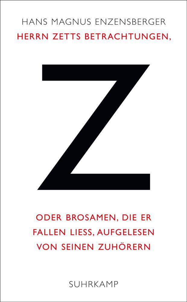 Herrn Zetts Betrachtungen, oder Brosamen, die er fallen ließ, aufgelesen von seinen Zuhörern main product photo