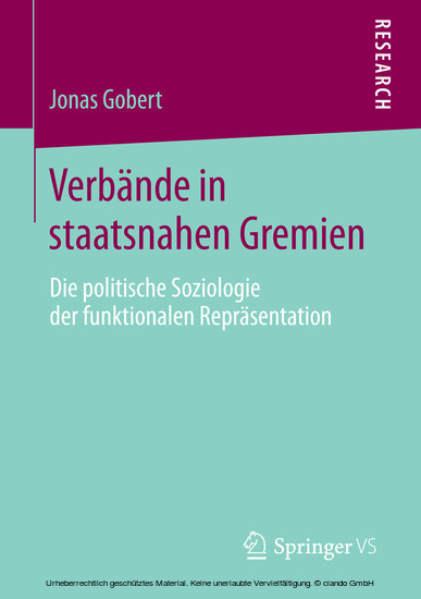 Verbände in staatsnahen Gremien main product photo