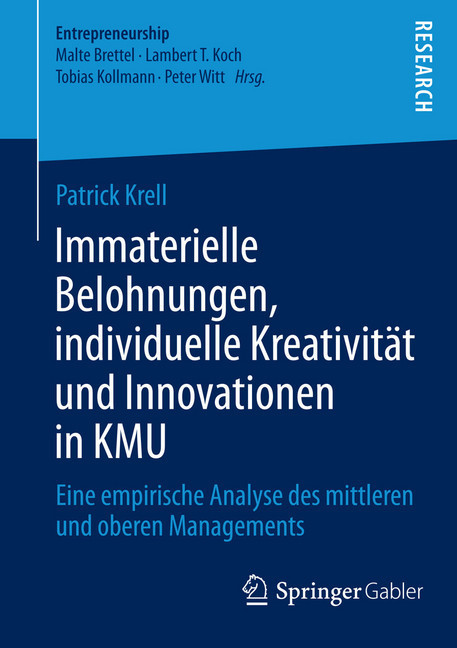 Immaterielle Belohnungen, individuelle Kreativität und Innovationen in KMU main product photo