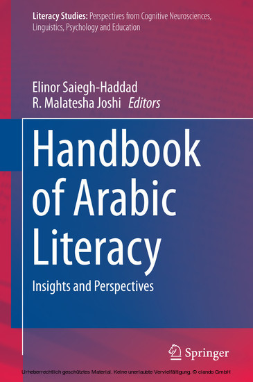 Handbook of Arabic Literacy main product photo