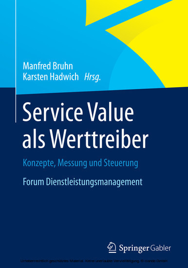 Service Value als Werttreiber main product photo