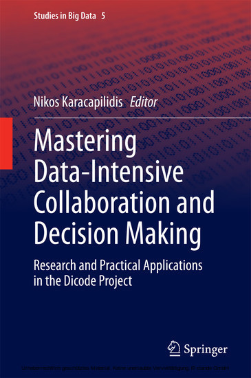 Mastering Data-Intensive Collaboration and Decision Making main product photo