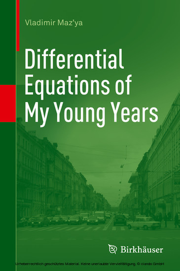 Differential Equations of My Young Years main product photo